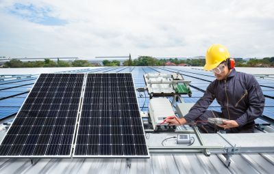 Spring Solar Panel Inspection